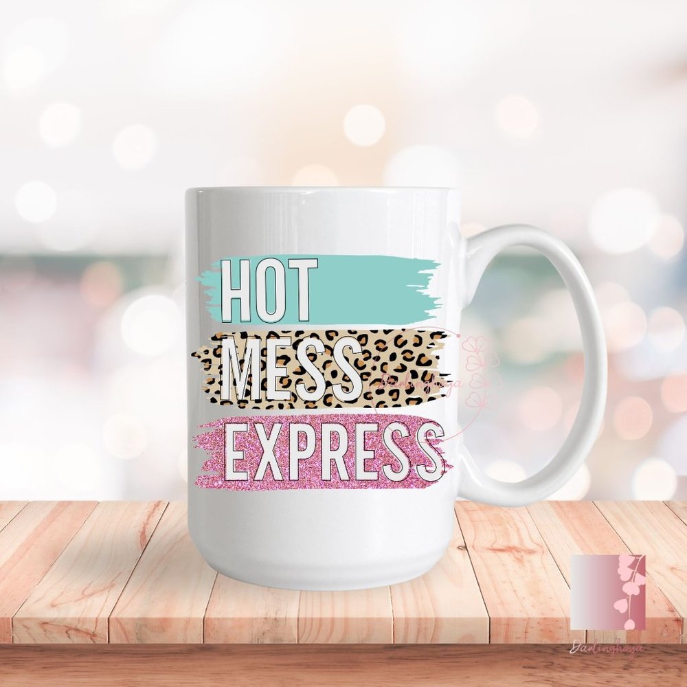 Hot Mess Express 15 oz Ceramic Mug